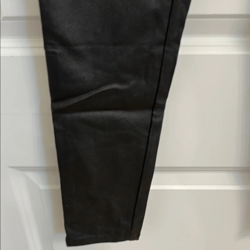 Marc New York Black faux leather High-Waisted Pants